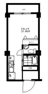 第6朝日ビル【4階】の間取り