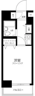 アドリーム千駄木【8階】の間取り