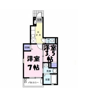 フォーエバーA【1階】の間取り