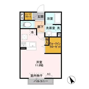 セントラルM【1階】の間取り
