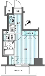 ZOOM銀座一丁目【5階】の間取り
