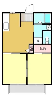 セントレージ立石C【1階】の間取り