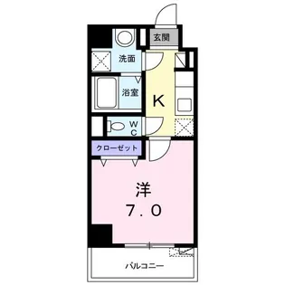 カルム・アビタシオン【2階】の間取り