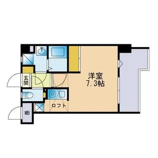 ルピエ平尾【5階】の間取り