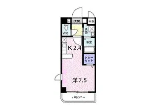 アウローラ冨士【1階】の間取り