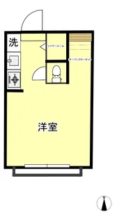 コーター【1階】の間取り