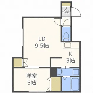 アルフォート【1階】の間取り