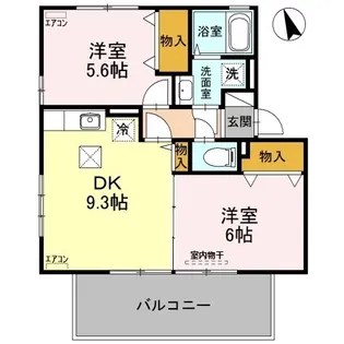 ソラリス A【1階】の間取り