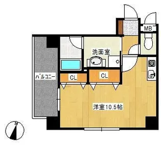 香梅マンション菅II【3階】の間取り