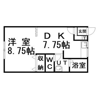 Warm Mansion【2階】の間取り