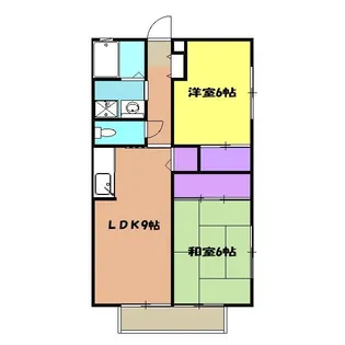 カーサ カオル【1階】の間取り