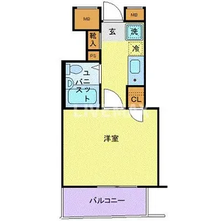 メインステージ大森駅前【7階】の間取り