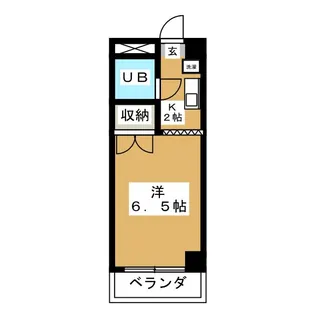 グランソレイユ【2階】の間取り