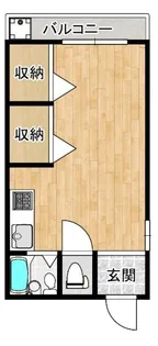 春田マンション【3階】の間取り