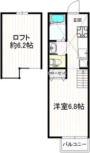 東中野Tホーム【1階】の間取り