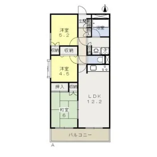 コマンドモジュール【3階】の間取り