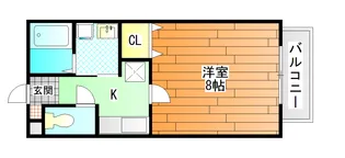 エスペランス【2階】の間取り