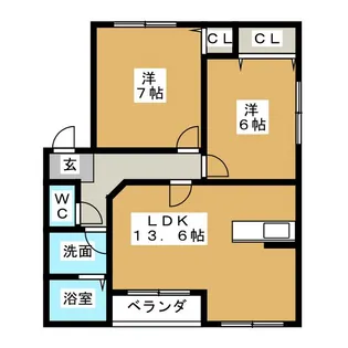 M&CooperII【1階】の間取り