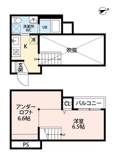 リガヤ・グリエラ【2階】の間取り