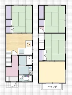 静岡県掛川市紺屋町【一戸建】の間取り