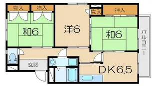 コテラマンション【1階】の間取り
