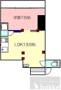 松縄コーポ【2階】の間取り