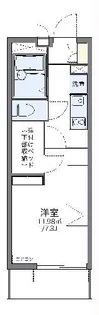 レオパレス中今泉【2階】の間取り
