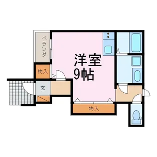 カーサビアンカ【1階】の間取り