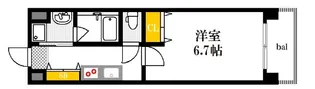 ISI BLDG FUNAIRI【10階】の間取り