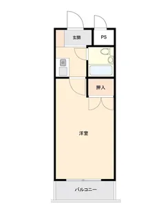 カエサル花小金井【1階】の間取り