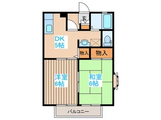 T&SガーデンI【1階】の間取り