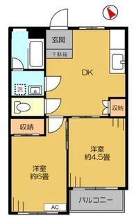 メゾン要町+【2階】の間取り