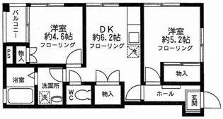 東京都杉並区荻窪4【マンション】の間取り