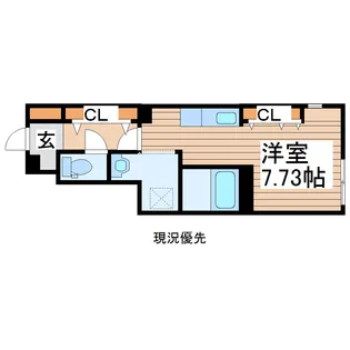 Efforia dyo【1階】の間取り