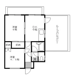 ラヴィッセたまプラーザ【6階】の間取り