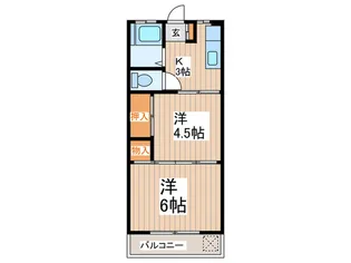 マンション志のぶ【3階】の間取り