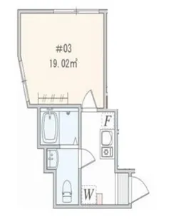 アザーレ・スフィーダ淵野辺【3階】の間取り