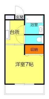 加納ビル A棟【3階】の間取り