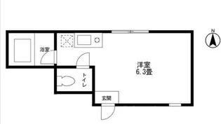 リード南大塚【3階】の間取り