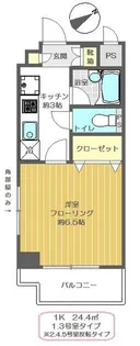 リバージュ北千住【2階】の間取り