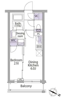 イプセ代々木上原Hills【3階】の間取り