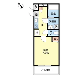 ジーメゾン天王台ウエスト【1階】の間取り