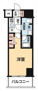 スパシエ東神奈川【7階】の間取り