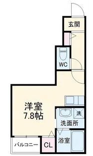 プランドール作草部【2階】の間取り