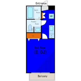 東京都品川区西中延3【マンション】の間取り