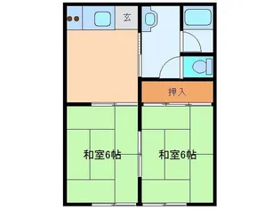 シーサイドSUZUKI【2階】の間取り