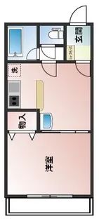前橋グリーンマンション【3階】の間取り