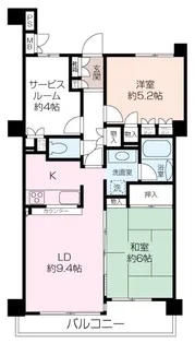 イトーピア金沢文庫【5階】の間取り