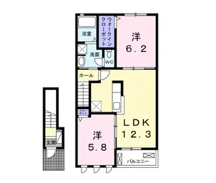 千葉県松戸市紙敷【アパート】の間取り