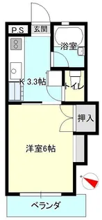 頴希マンション【1階】の間取り